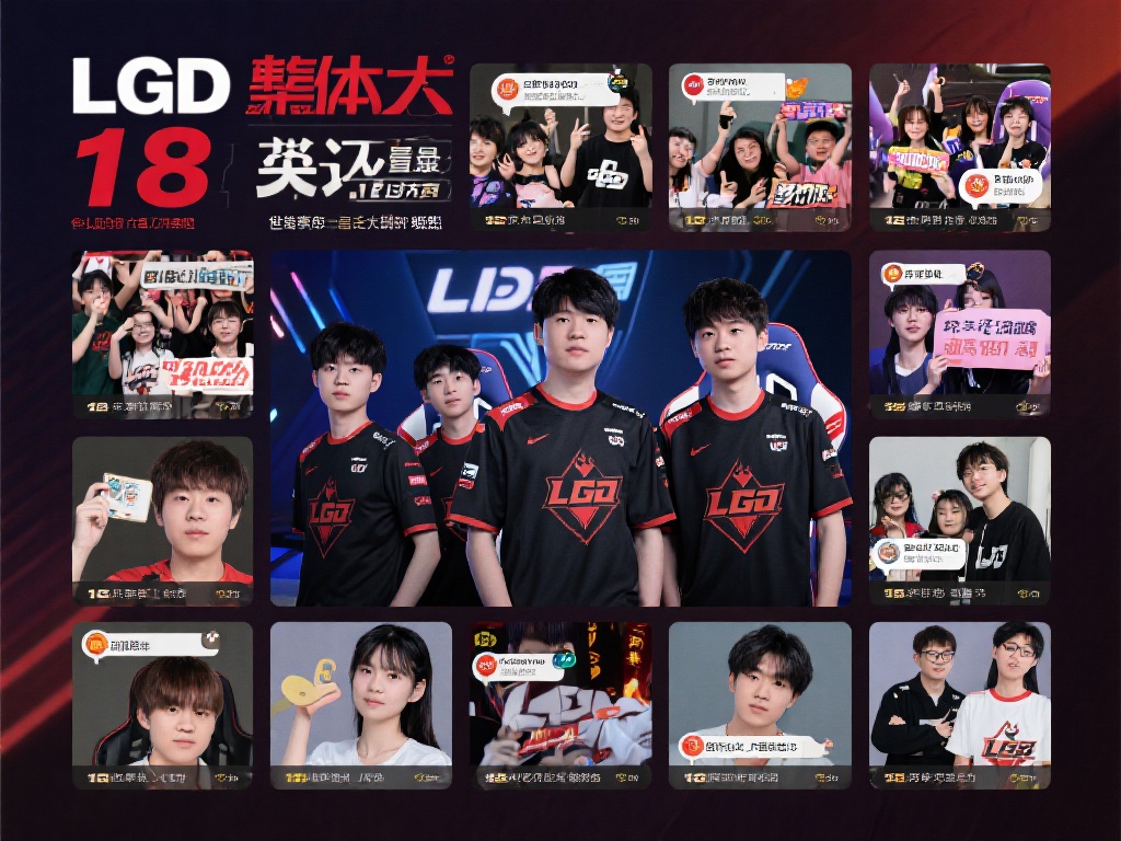“LGD18宫格告别三月:春茧遗憾化蝶,剑指世界赛” 最后不得不提的是LGD背后庞大的粉丝群体