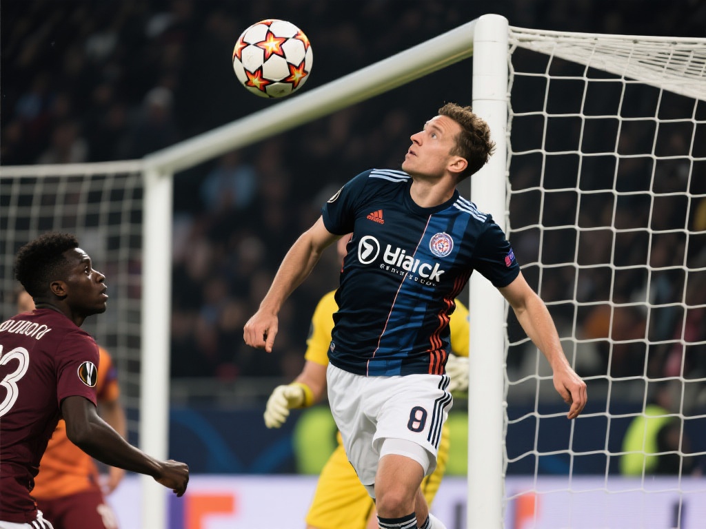 头球绝技：弗兰克的得分利器
弗兰克以他