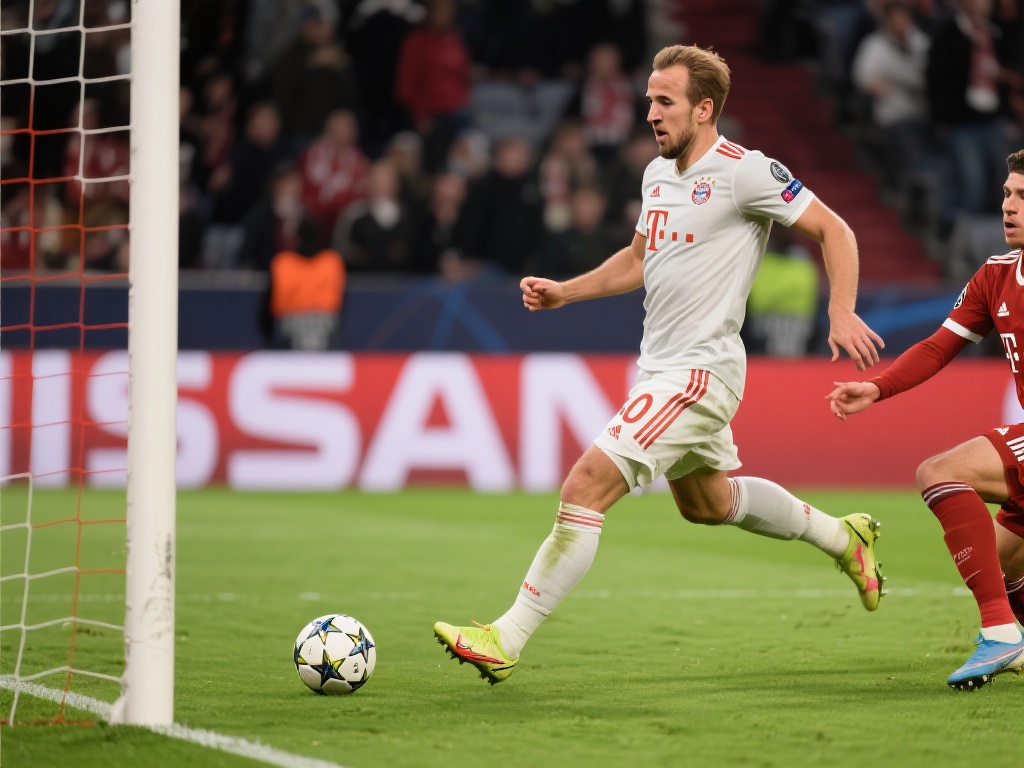 在比赛第70分钟，凯恩抓住一个绝佳机会，