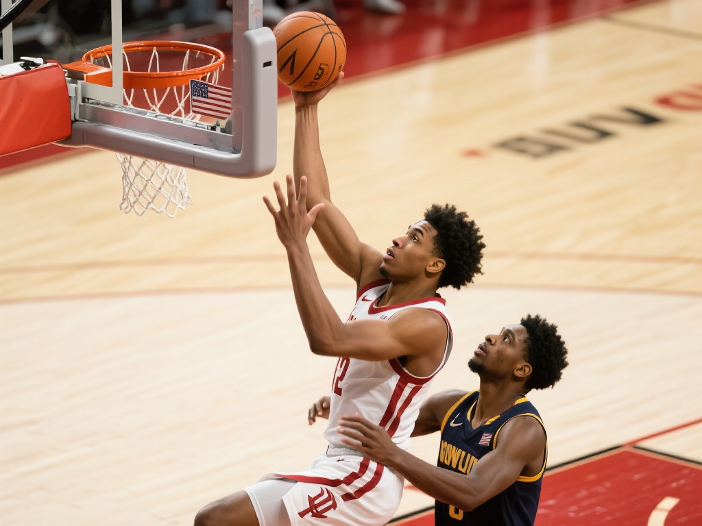 伊森持球强突上篮命中再造犯规 上篮打进:专注与技巧的融合
进球的关键