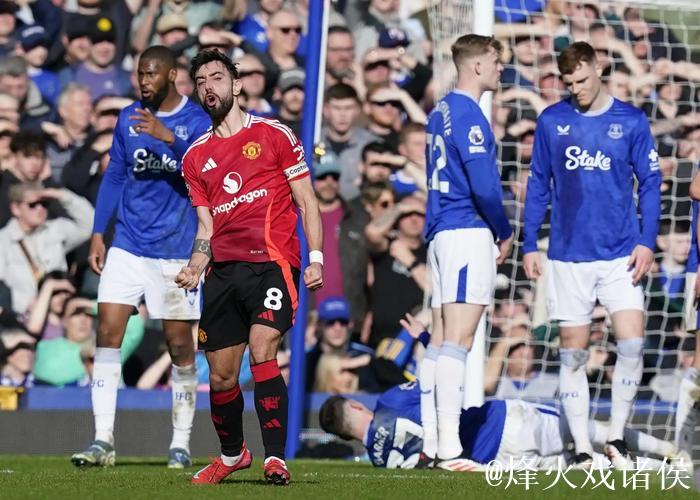 布鲁诺英超单场传射达成17次，曼联队史仅逊吉格斯与鲁尼